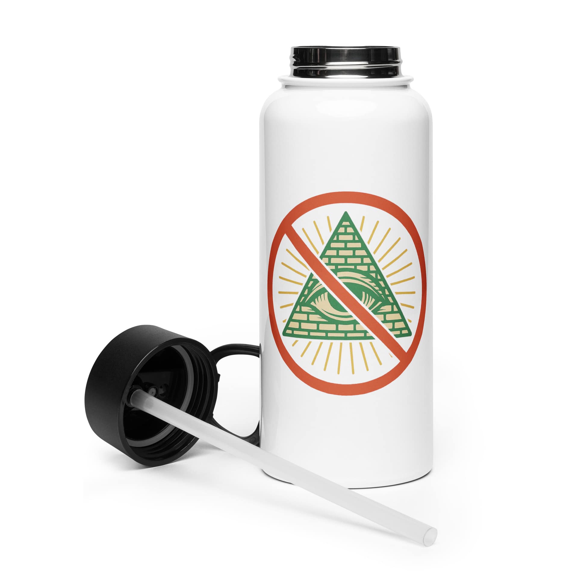 No Eye On Me – 32 oz Insulated Water Bottle - Image 3
