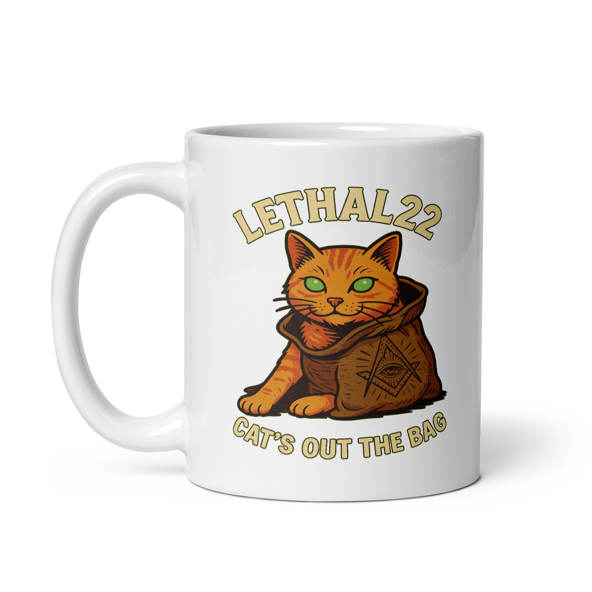 Cat’s Out The Bag — Mug