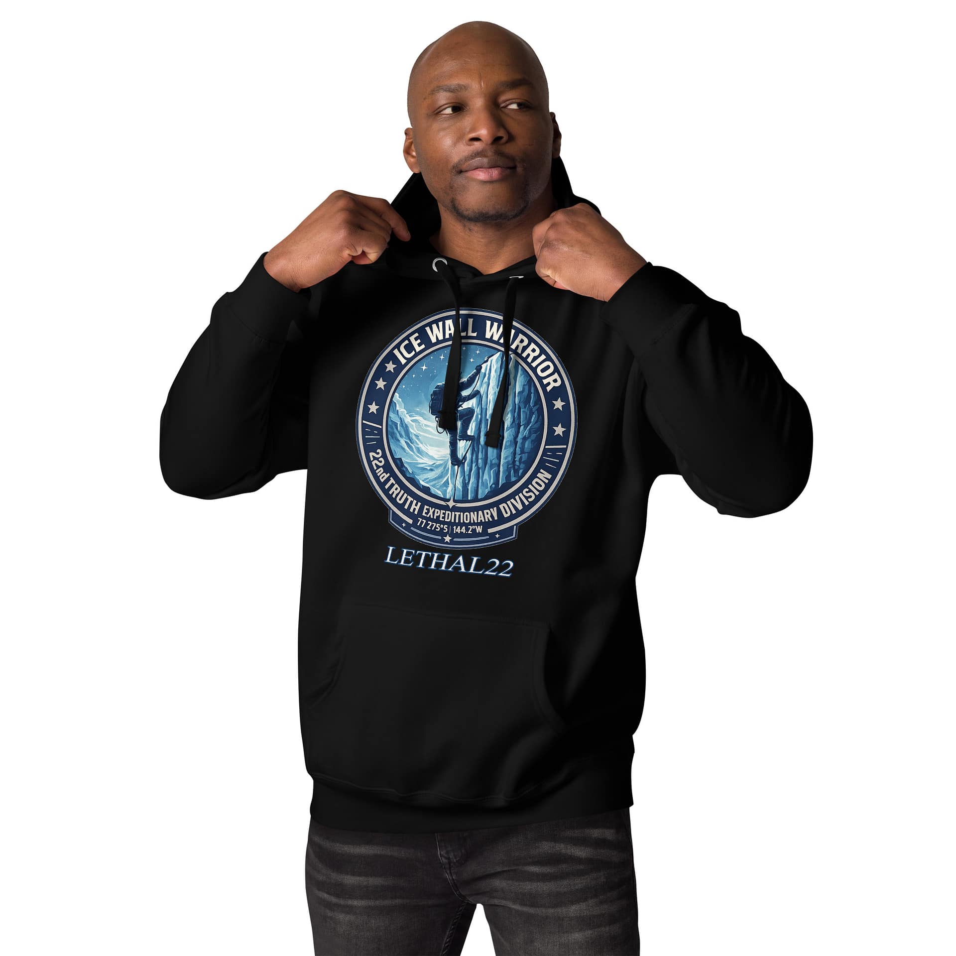 ICE WALL WARRIOR - Hoodie - Image 7