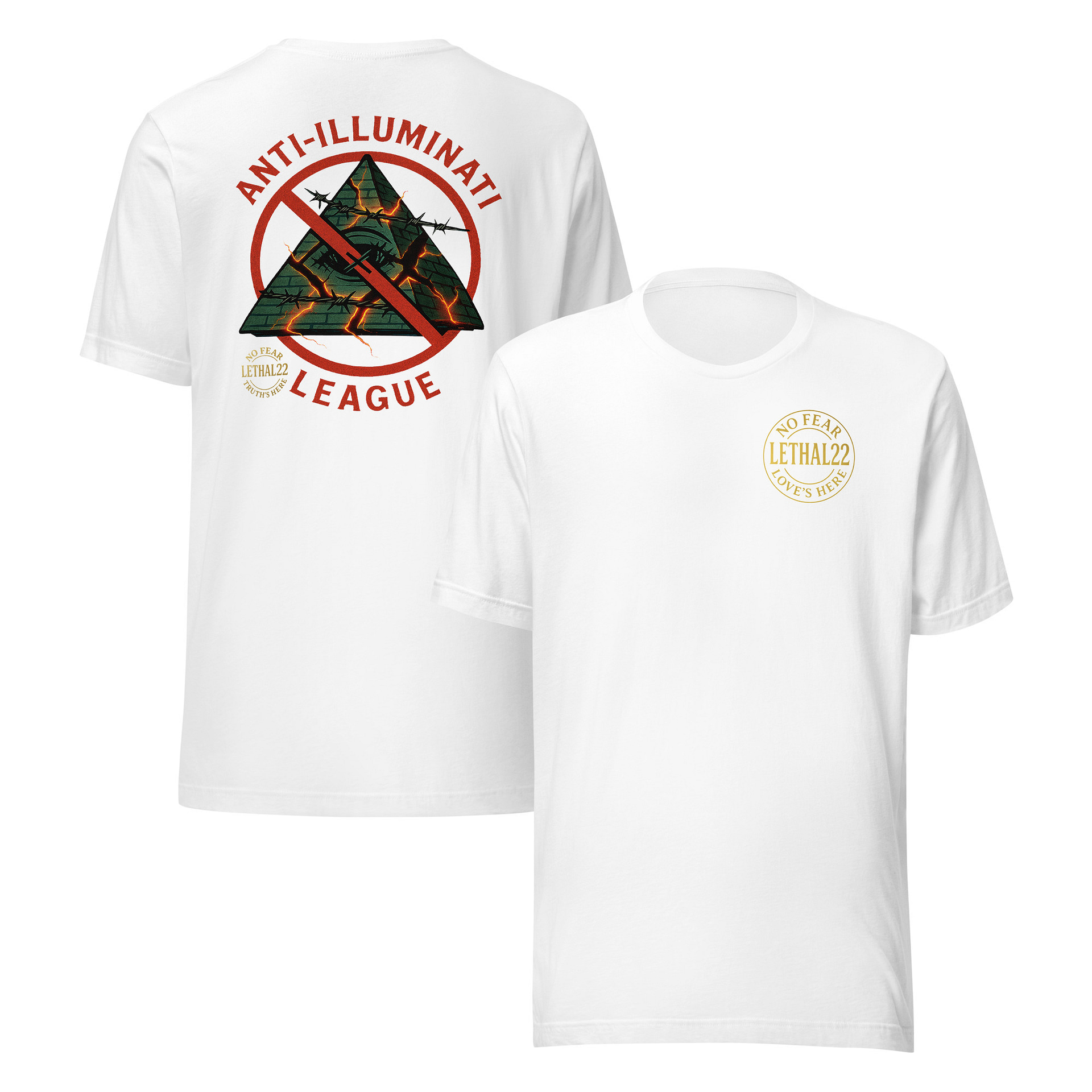 ANTI-ILLUMINATI LEAGUE (front & back) - Image 6