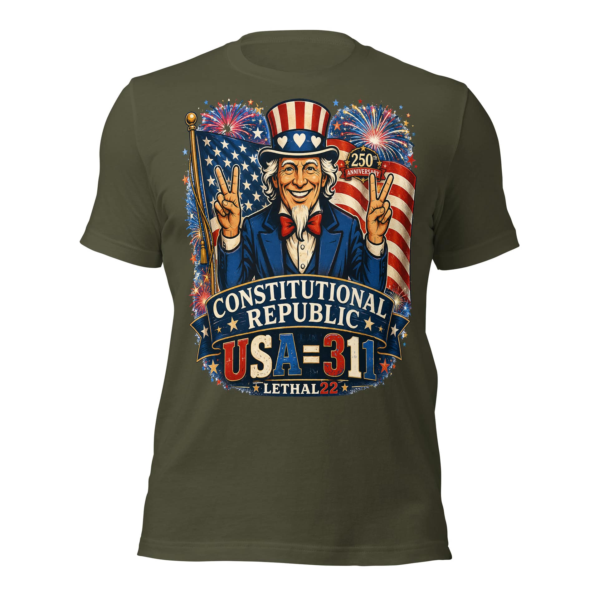 Uncle Sam - USA - Constitutional Republic - Image 5
