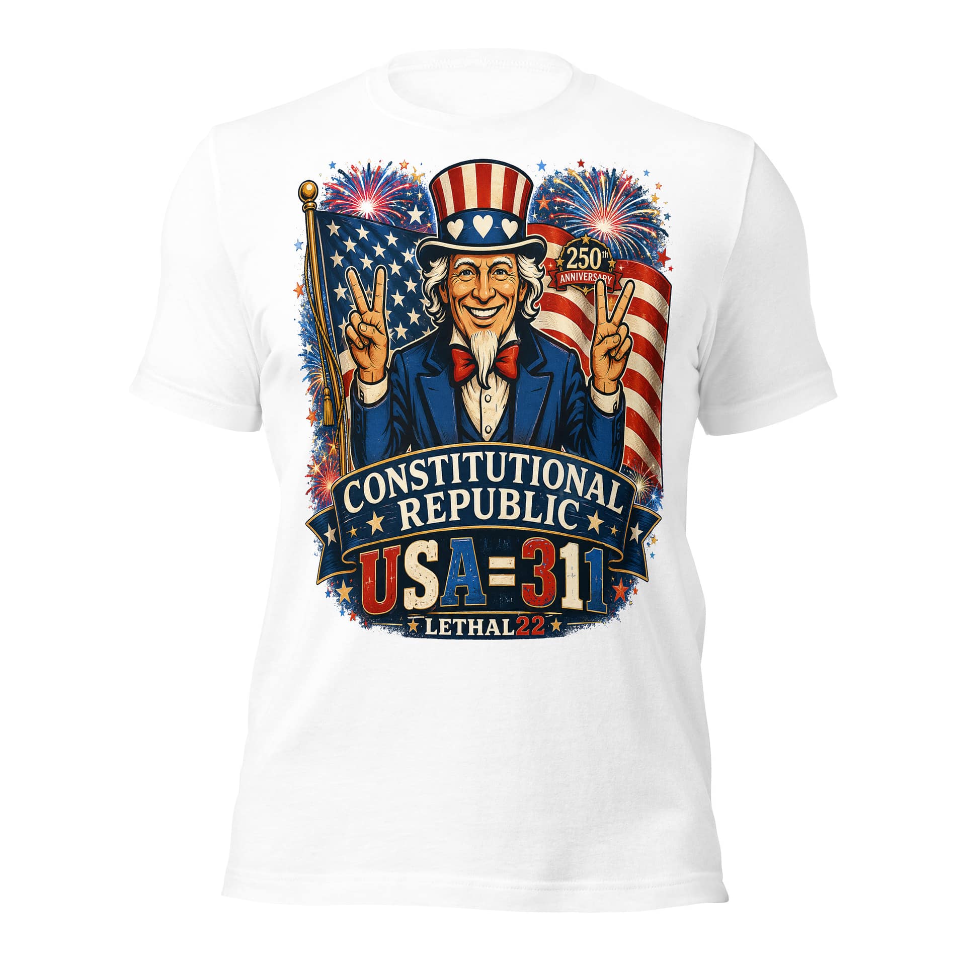 Uncle Sam - USA - Constitutional Republic - Image 2