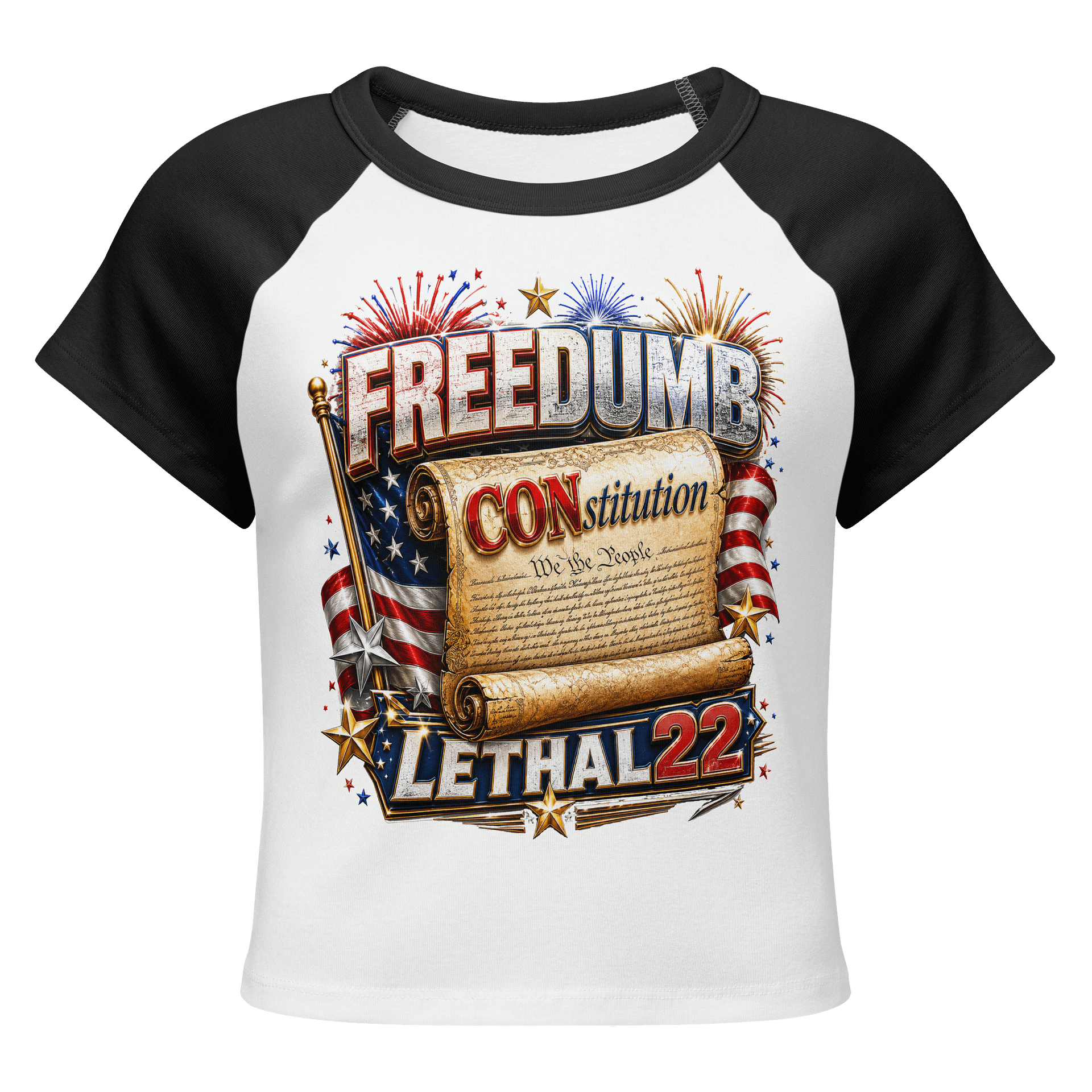 FREEDUMB™ CONstitution - Crop Top