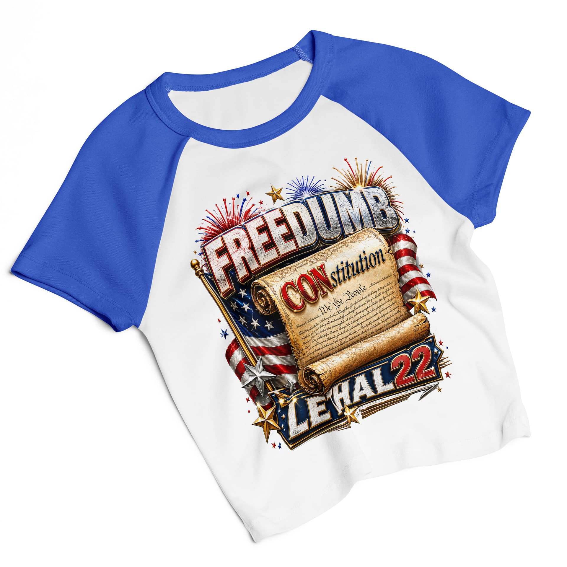 FREEDUMB™ CONstitution - Crop Top - Image 8