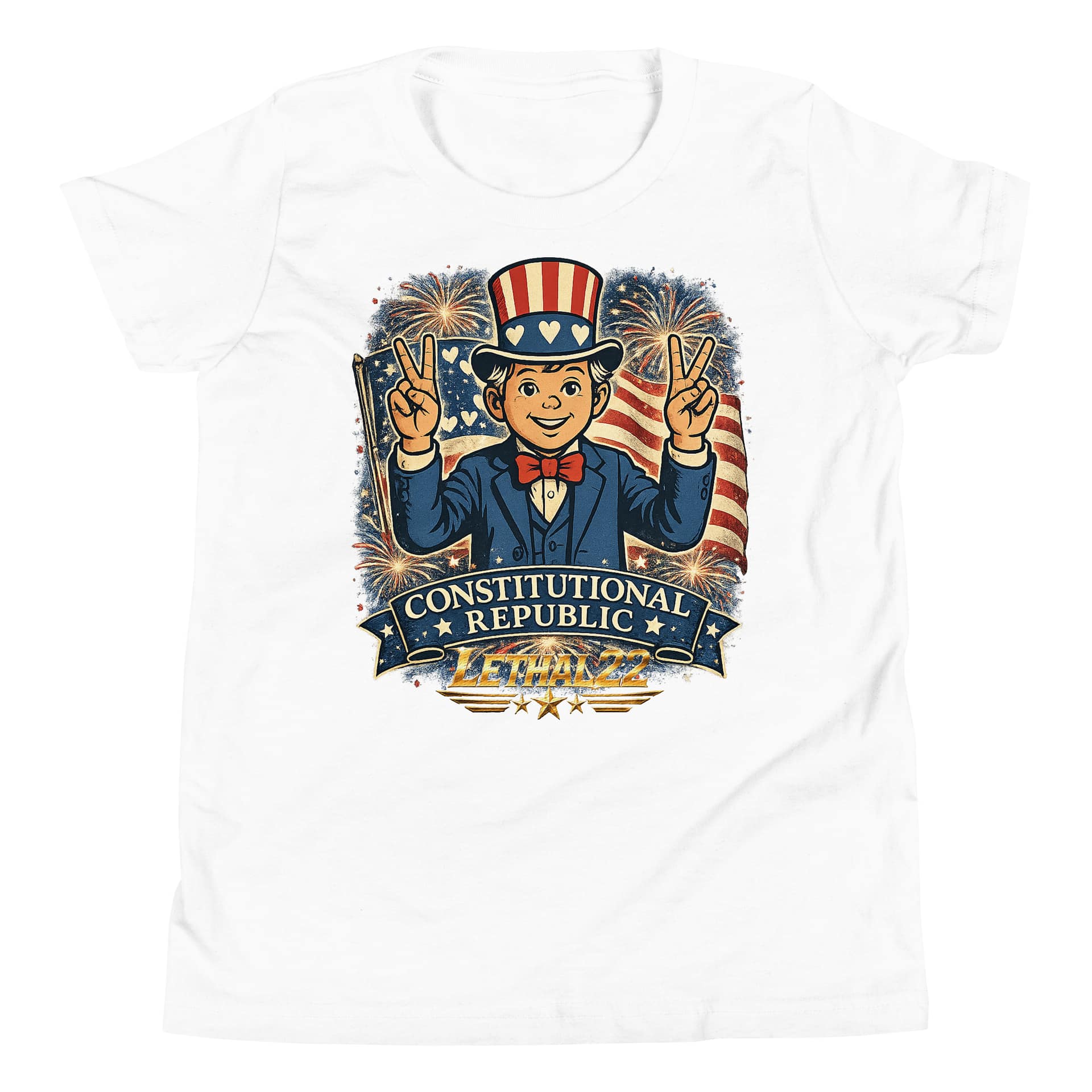 Constitutional Republic - Boy T-Shirt - Image 8