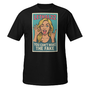 YOU CAN’T WAKE THE FAKE