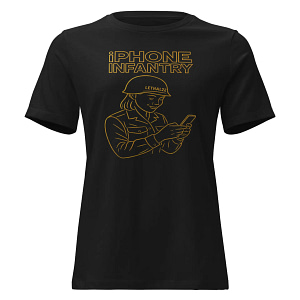 iPhone Infantry Tee – LETHAL22 Truth Threads Collection - Women's Relaxed T-Shirt