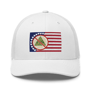 Full Freedom Flag Trucker Hat