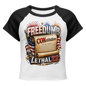 FREEDUMB™ CONstitution - Crop Top