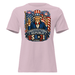 Uncle Sam USA=32=5 - Ladies T